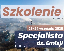 Szkolenie 2025 Specjalista ds Emisji Emisje Zanieczyszczenie powietrza