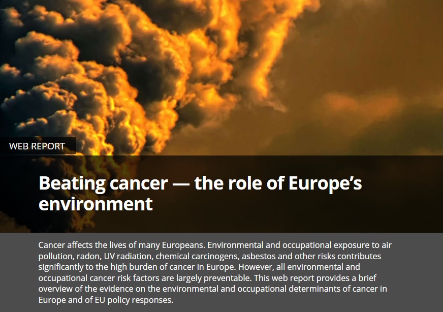Zanieczyszczenie powietrza Europa rak nowotwory