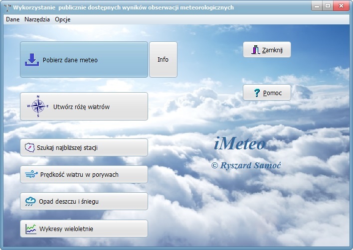 rozprzestrzenianie się zanieczyszczeń iMeteo Operat FB